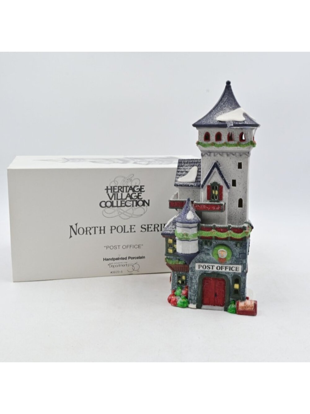 Department 56 North Pole Series Post Office 5623-5 Heritage Village Boxed